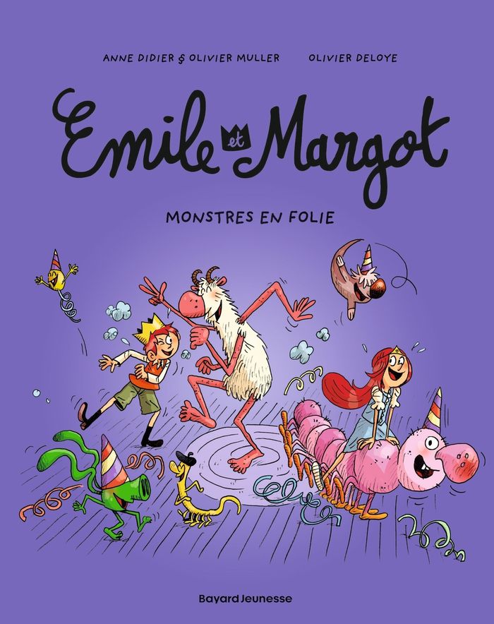 Couverture du livre « EMILE ET MARGOT, TOME 07 - MONSTRES EN FOLIE ! », librairie Les Contes Infusés à Corte