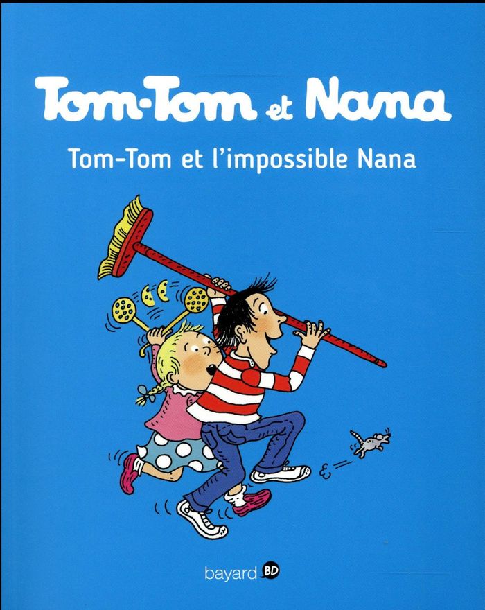 Quatrième de couverture de « TOM-TOM ET NANA, TOME 01 - TOM-TOM ET L'IMPOSSIBLE NANA »