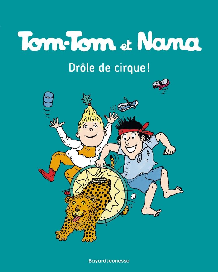 Couverture du livre « TOM-TOM ET NANA, TOME 07 - DROLE DE CIRQUE ! », librairie Les Contes Infusés à Corte