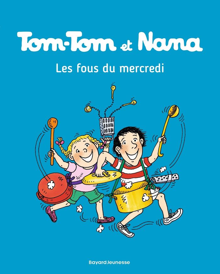 Couverture du livre « TOM-TOM ET NANA, TOME 09 - LES FOUS DU MERCREDI », librairie Les Contes Infusés à Corte