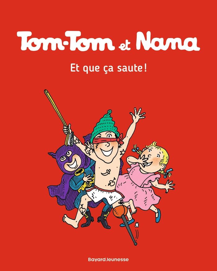 Couverture du livre « TOM-TOM ET NANA, TOME 12 - ET QUE CA SAUTE ! », librairie Les Contes Infusés à Corte
