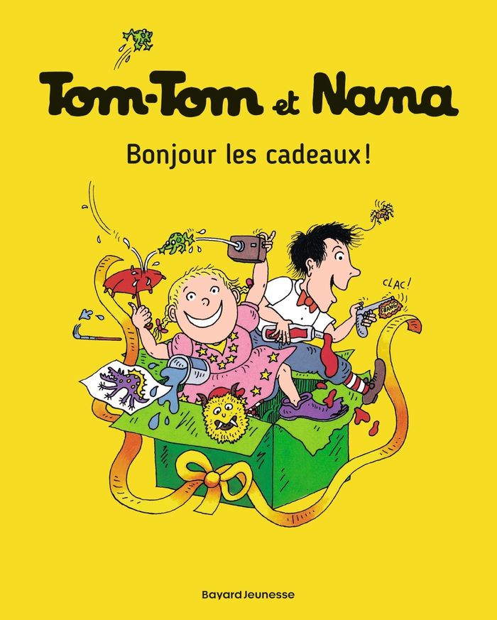 Couverture du livre « TOM-TOM ET NANA, TOME 13 - BONJOUR LES CADEAUX ! », librairie Les Contes Infusés à Corte