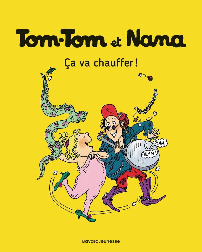 Couverture du livre « TOM-TOM ET NANA, TOME 15 - CA VA CHAUFFER ! », librairie Les Contes Infusés à Corte