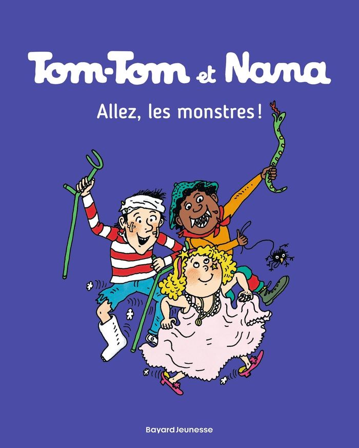 Couverture du livre « TOM-TOM ET NANA, TOME 17 - ALLEZ LES MONSTRES ! », librairie Les Contes Infusés à Corte
