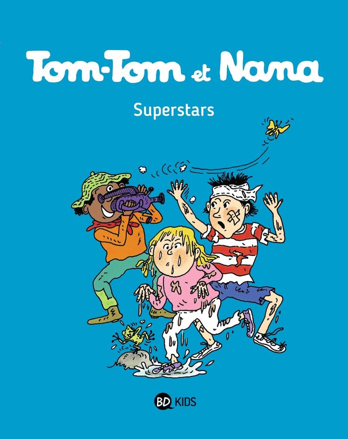 Couverture du livre « TOM-TOM ET NANA, TOME 22 - SUPERSTARS », librairie Les Contes Infusés à Corte