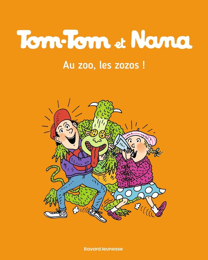 Couverture du livre « TOM-TOM ET NANA, TOME 24 - AU ZOO LES ZOZOS ! », librairie Les Contes Infusés à Corte