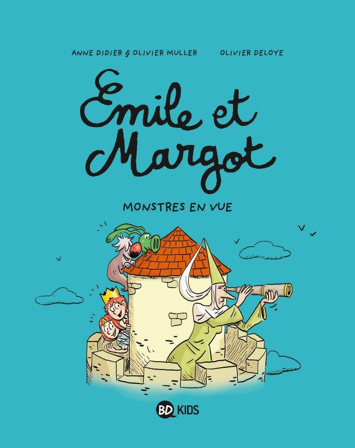 Couverture du livre « EMILE ET MARGOT, TOME 08 - MONSTRES EN VUE ! », librairie Les Contes Infusés à Corte