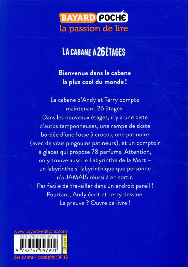 Quatrième de couverture de « LA CABANE A 13 ETAGES POCHE , TOME 02 - LA CABANE A 26 ETAGES »
