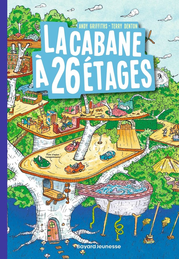 Couverture du livre « LA CABANE A 13 ETAGES POCHE , TOME 02 - LA CABANE A 26 ETAGES », librairie Les Contes Infusés à Corte