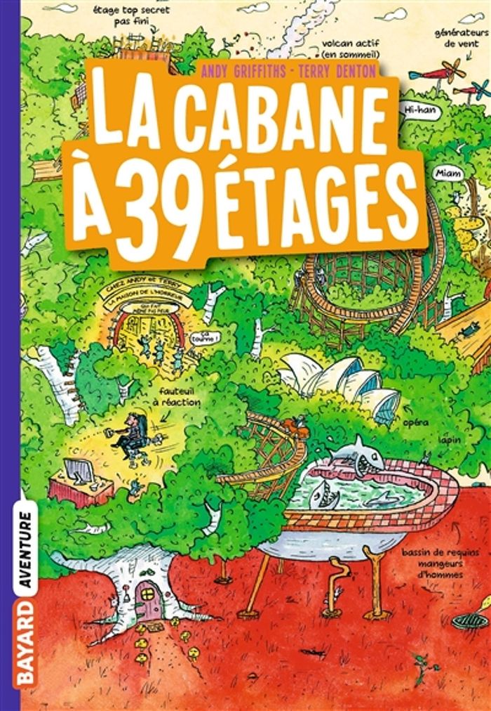 Couverture du livre « LA CABANE A 13 ETAGES POCHE , TOME 03 - LA CABANE A 39 ETAGES », librairie Les Contes Infusés à Corte
