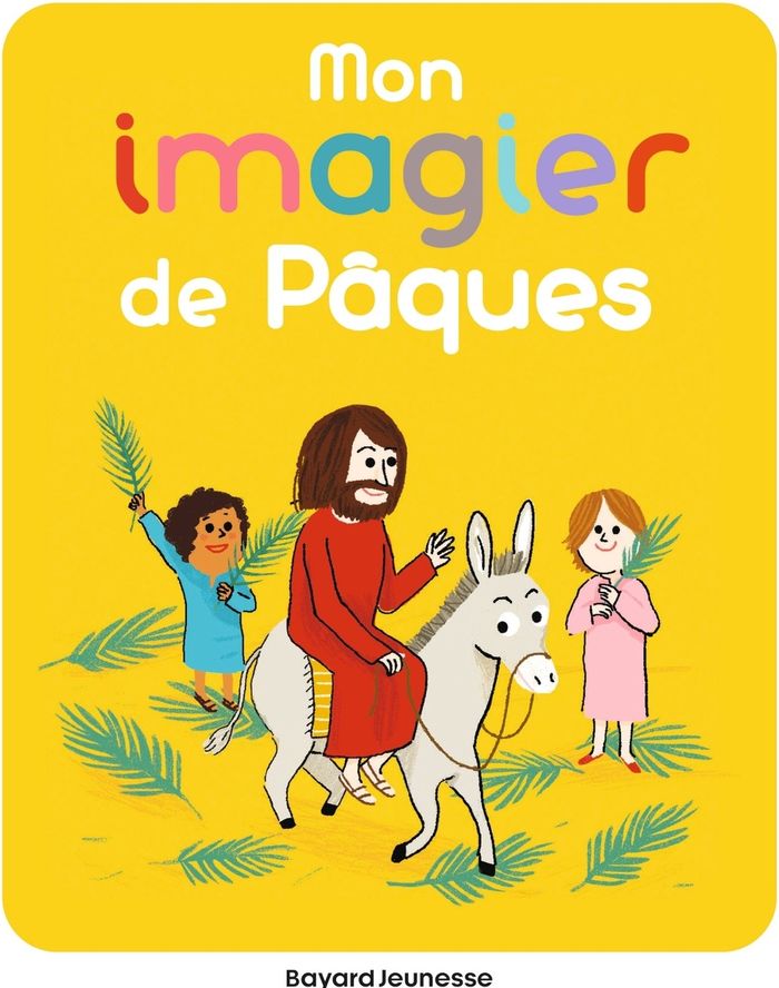 Couverture du livre « Mon imagier de Pâques » de Charlotte Roederer, librairie Les Contes Infusés à Corte