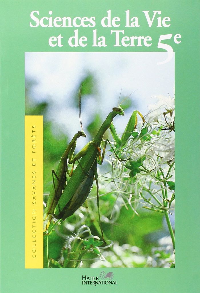 Couverture du livre « SCIENCES DE LA VIE ET DE LA TERRE 5E » de Collectif, librairie Les Contes Infusés à Corte