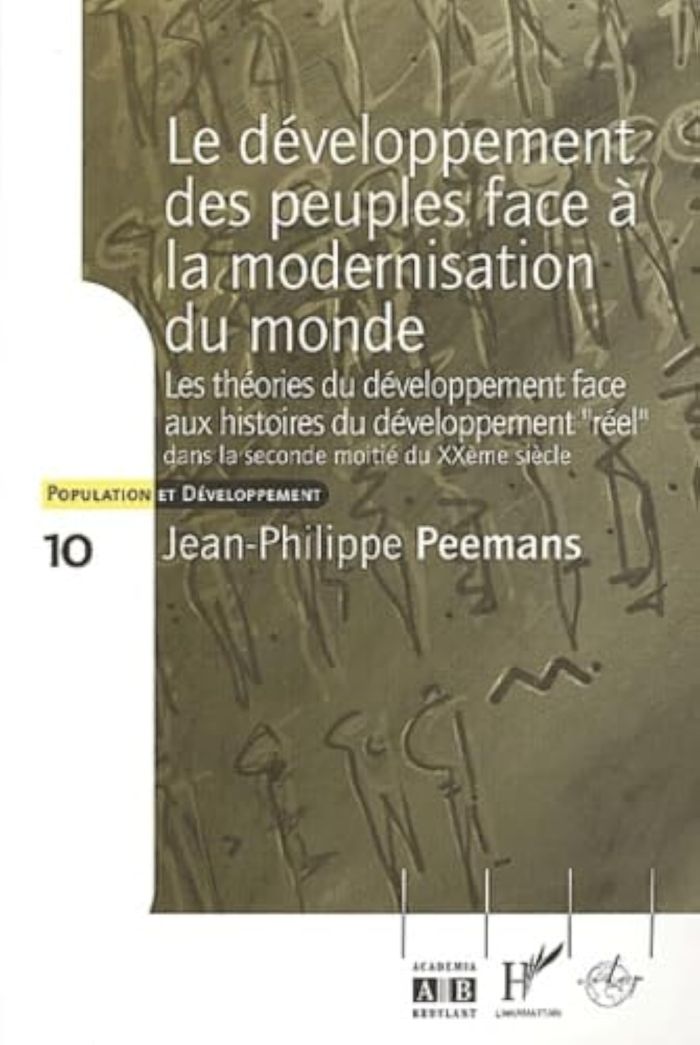 Couverture du livre « DEVELOPPEMENT DES PEUPLES FACE A LA MODERNISATION », librairie Les Contes Infusés à Corte
