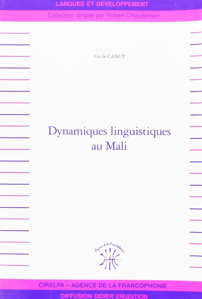 Couverture du livre « DYNAMIQUES LINGUISTIQUES AU MALI », librairie Les Contes Infusés à Corte