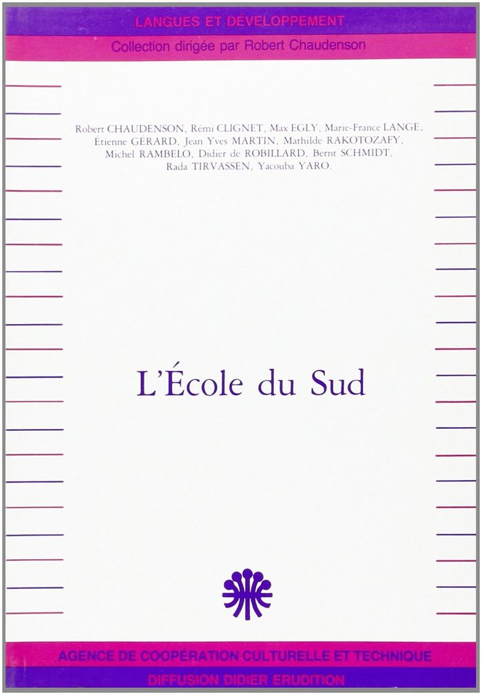 Couverture du livre « ECOLE DU SUD » de Collectif, librairie Les Contes Infusés à Corte
