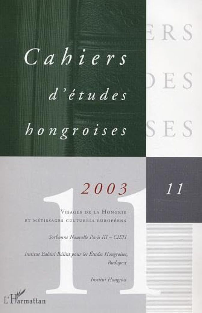 Couverture du livre « VISAGES DE LA HONGRIE ET METISSAGES CULTURELS EUROPEENS » de Xxx, librairie Les Contes Infusés à Corte