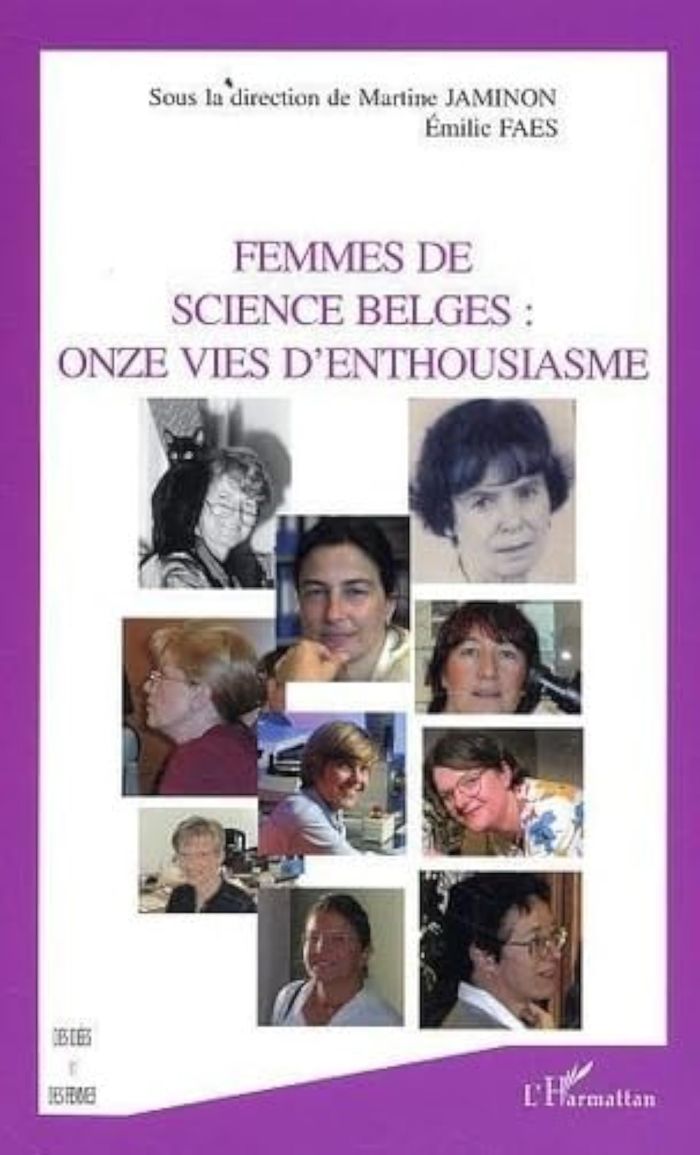 Couverture du livre « FEMMES DE SCIENCE BELGES - ONZE VIES D'ENTHOUSIASME » de Jaminon/faes, librairie Les Contes Infusés à Corte