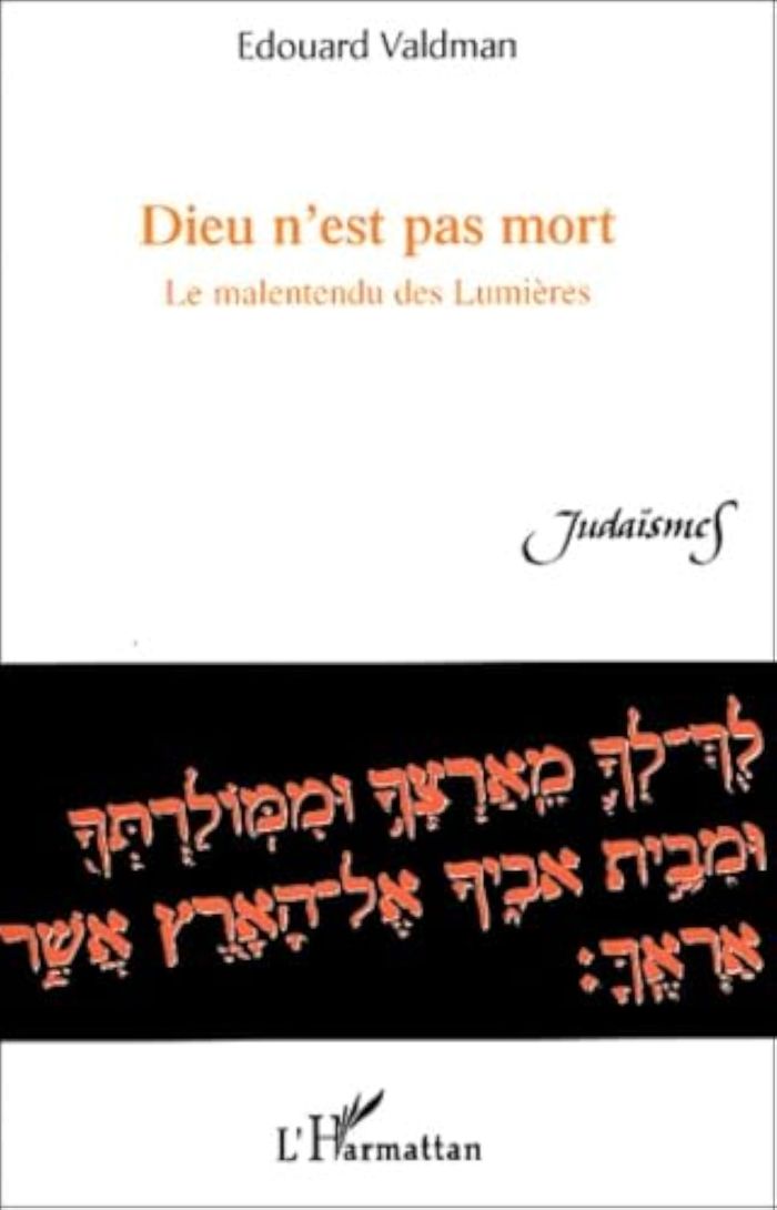 Couverture du livre « DIEU N'EST PAS MORT - LE MALENTENDU DES LUMIERES » de Edouard Valdman, librairie Les Contes Infusés à Corte