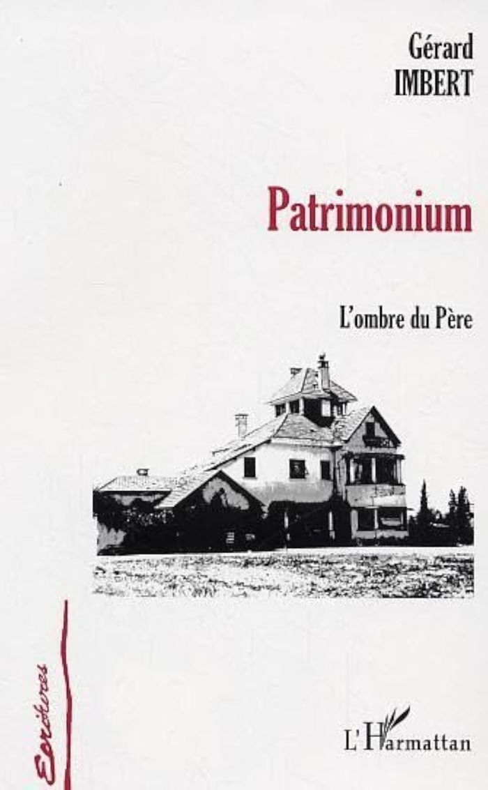 Couverture du livre « PATRIMONIUM - L'OMBRE DU PERE » de Gerard Imbert, librairie Les Contes Infusés à Corte