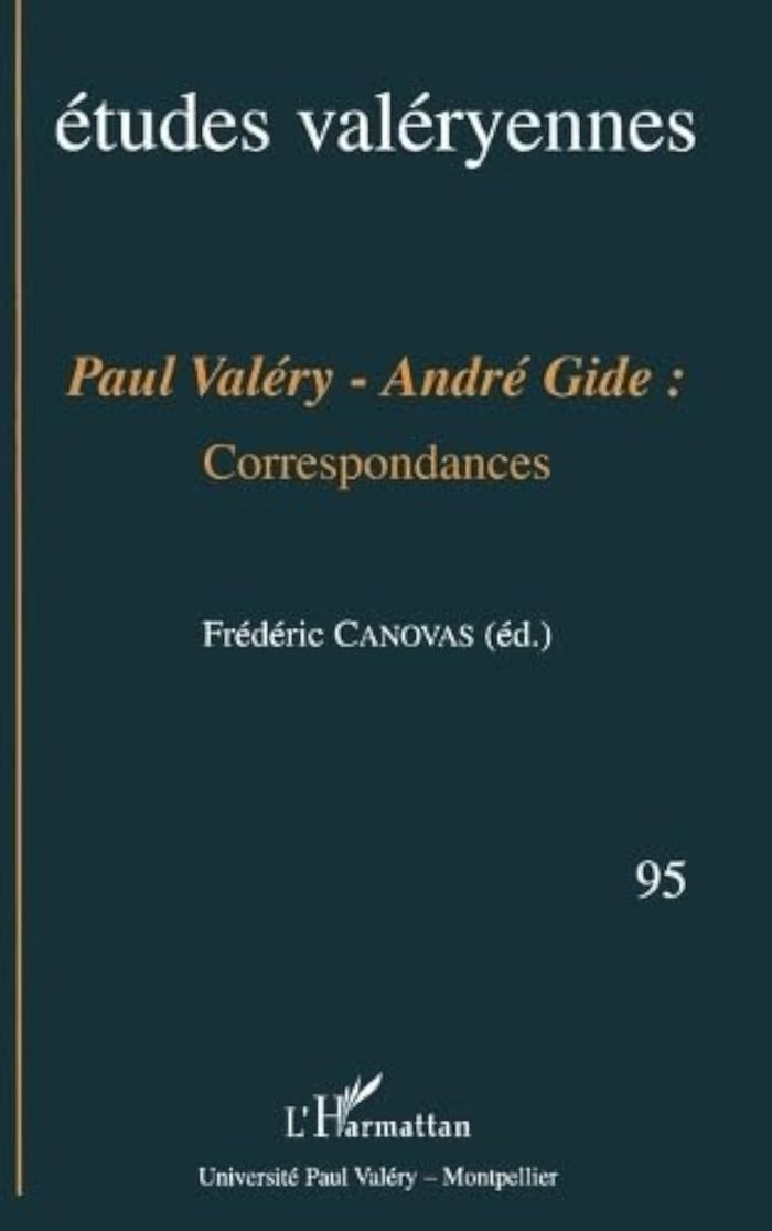 Couverture du livre « PAUL VALERY - ANDRE GIDE - CORRESPONDANCES » de Xxx, librairie Les Contes Infusés à Corte