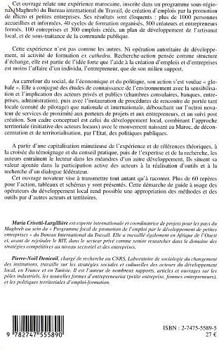 Quatrième de couverture de « CREATION D'ENTREPRISE ET DEVELOPPEMENT LOCAL - CAPITALISATION D'UNE EXPERIENCE DE PROMOTION DE L'EMP »