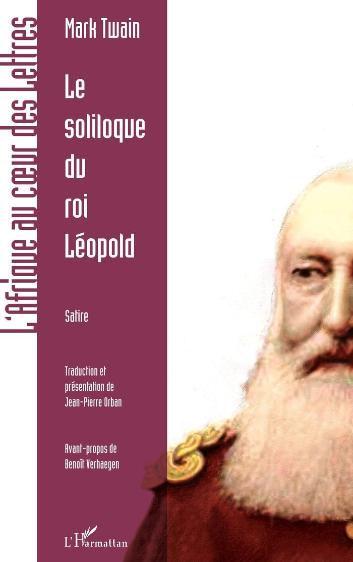 Couverture du livre « Le soliloque du roi Léopold : satire », librairie Les Contes Infusés à Corte