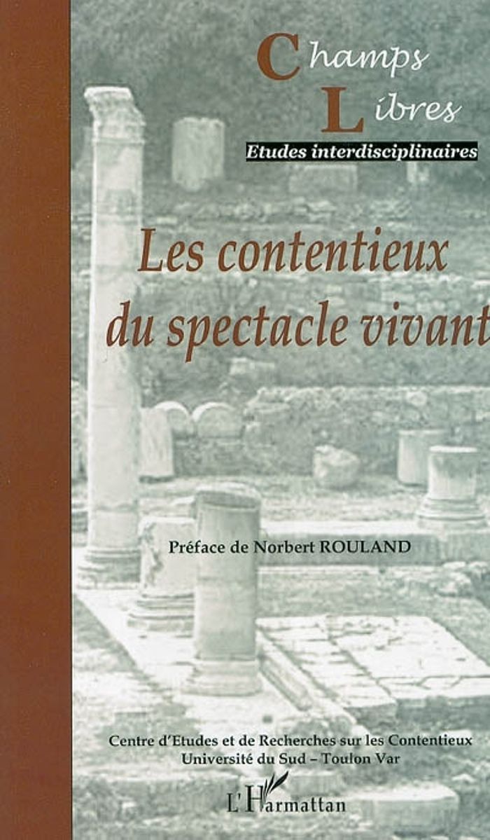 Couverture du livre « LES CONTENTIEUX DU SPECTACLE - VOL04 », librairie Les Contes Infusés à Corte