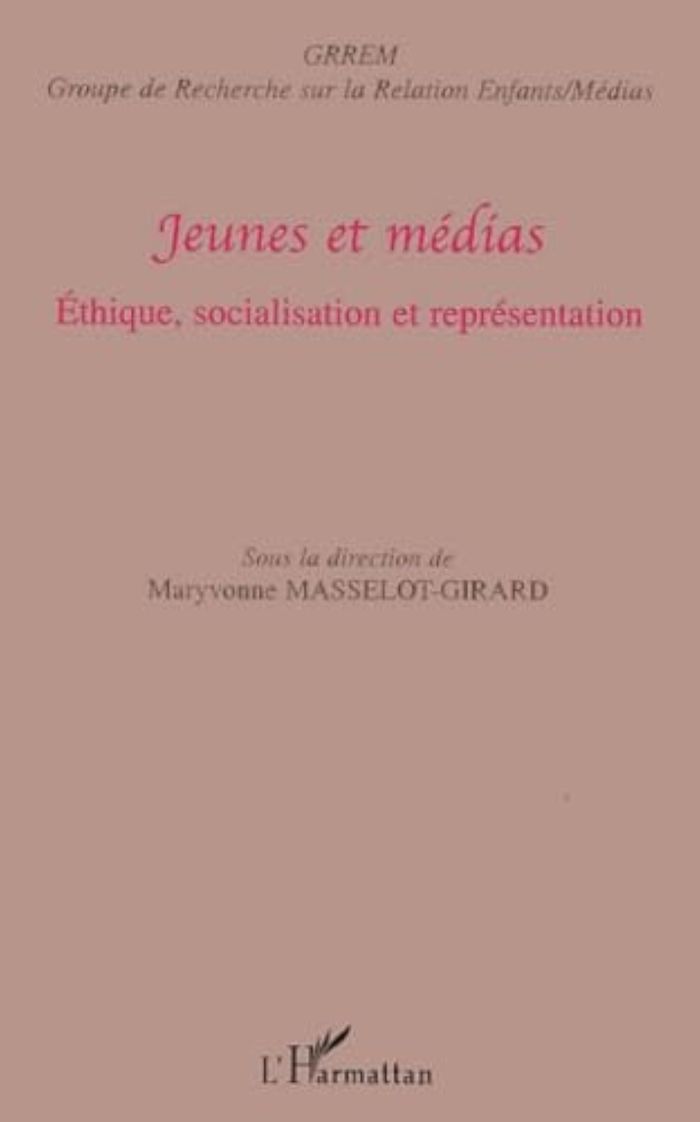 Couverture du livre « JEUNES ET MEDIAS - ETHIQUE, SOCIALISATION ET REPRESENTATION » de Xxx, librairie Les Contes Infusés à Corte