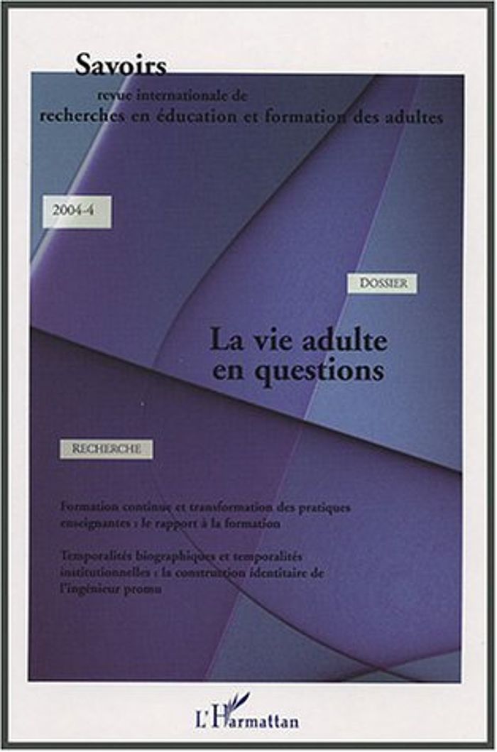 Couverture du livre « LA VIE ADULTE EN QUESTIONS - VOL04 » de Xxx, librairie Les Contes Infusés à Corte