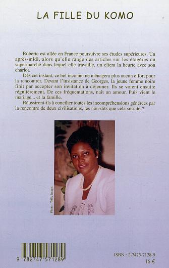 Quatrième de couverture de « LA FILLE DU KOMO »