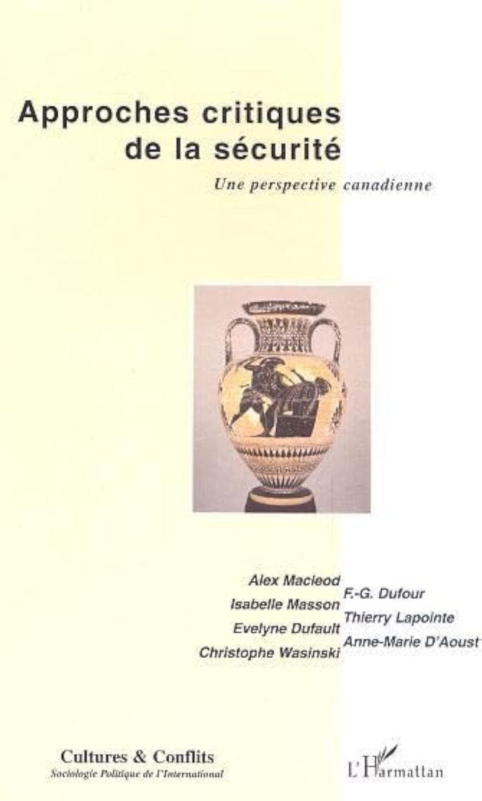 Couverture du livre « APPROCHES CRITIQUES DE LA SECURITE - VOL54 » de Xxx, librairie Les Contes Infusés à Corte