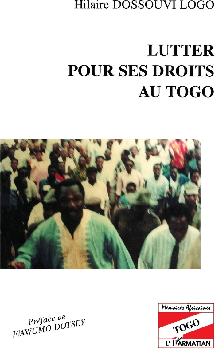 Couverture du livre « LUTTER POUR SES DROITS AU TOGO », librairie Les Contes Infusés à Corte