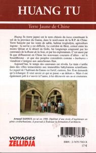 Quatrième de couverture de « HUANG TU - TERRE DE CHINE »