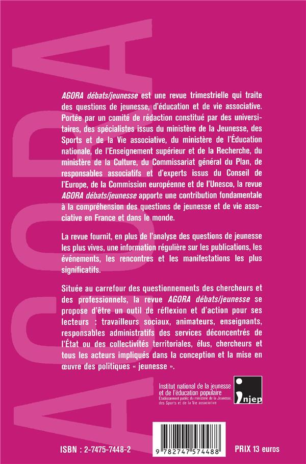 Quatrième de couverture de « ANIMATEURS : FORMATIONS, COMPETENCES ET VALEURS - VOL36 »