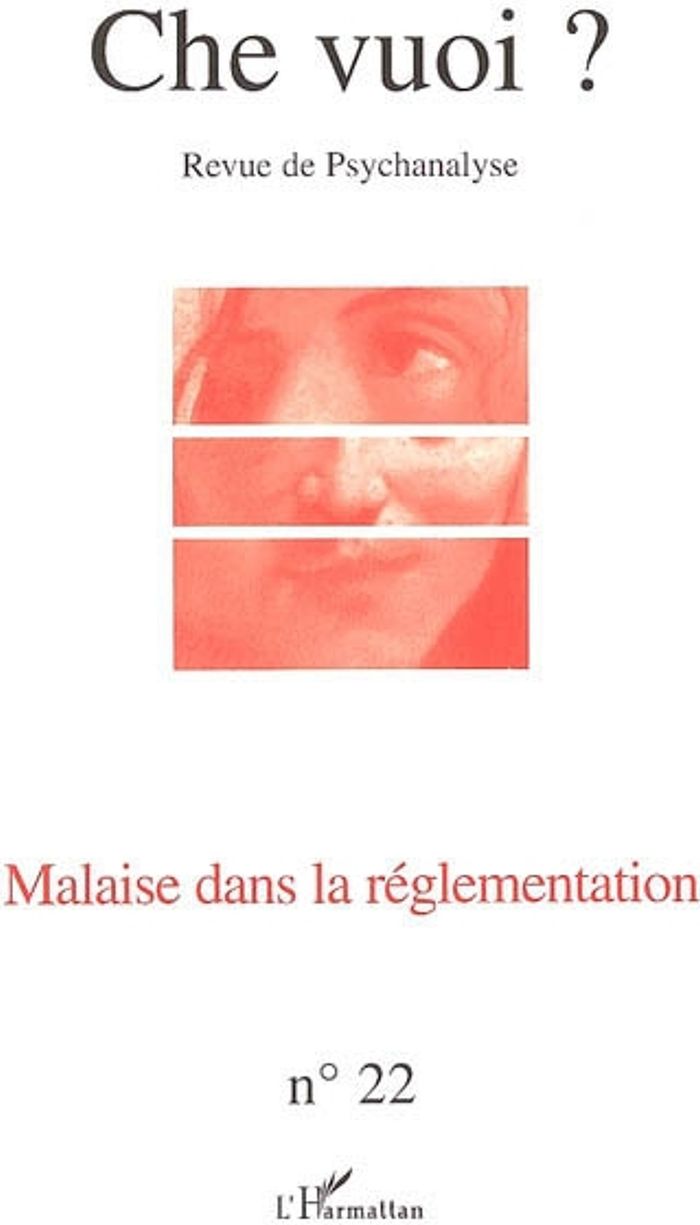 Couverture du livre « MALAISE DANS LA REGLEMENTATION - VOL22 » de Xxx, librairie Les Contes Infusés à Corte
