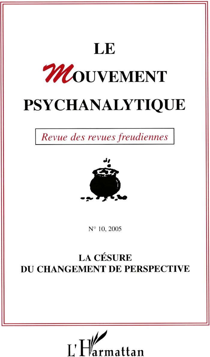 Couverture du livre « LA CESURE DU CHANGEMENT DE PERSPECTIVE - VOL10 », librairie Les Contes Infusés à Corte