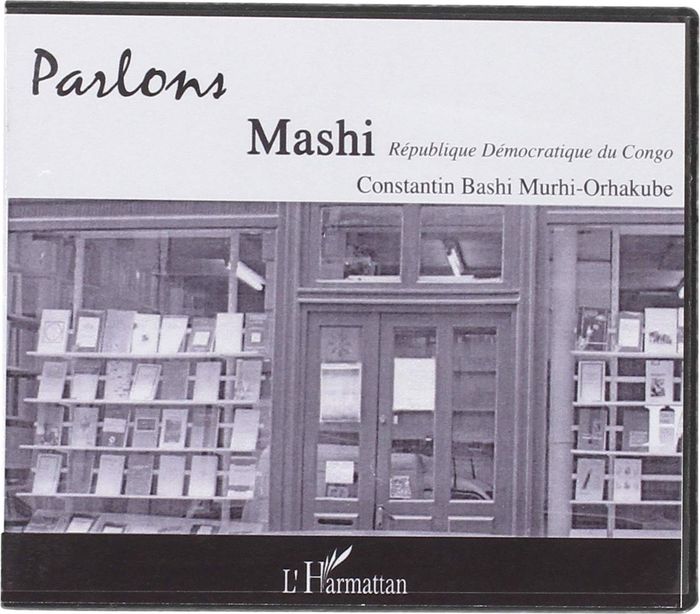 Couverture du livre « CD PARLONS MASHI » de Murhi-Orhakube Bashi, librairie Les Contes Infusés à Corte
