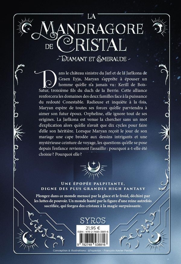 Quatrième de couverture de « Diamant et émeraude »