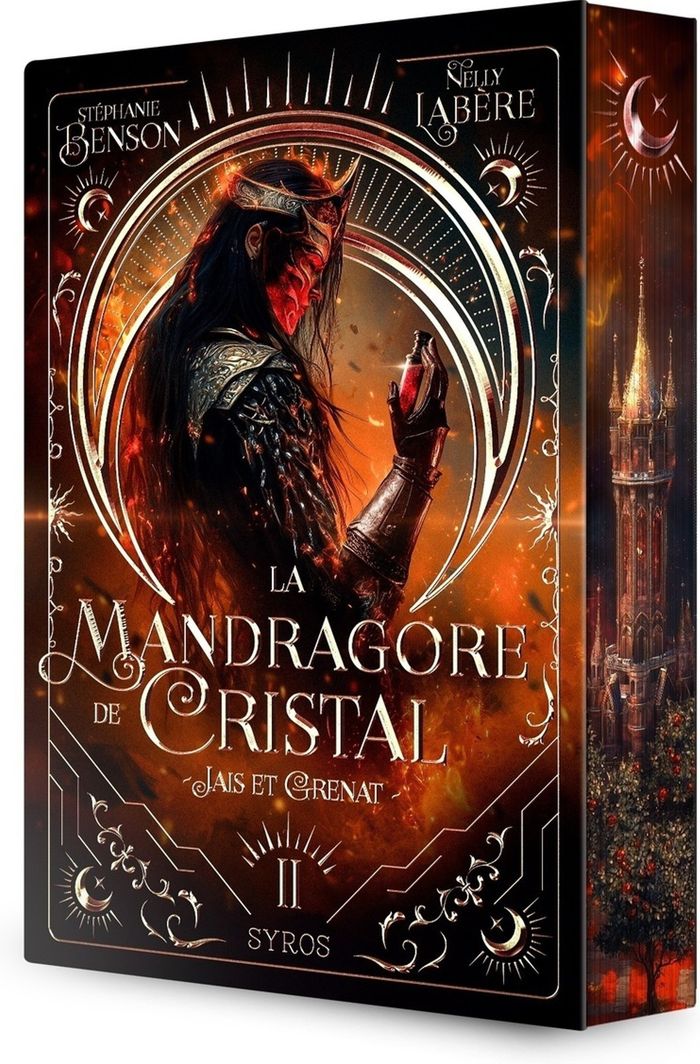 Couverture du livre « Jais et grenat » de Stéphanie Benson, librairie Les Contes Infusés à Corte