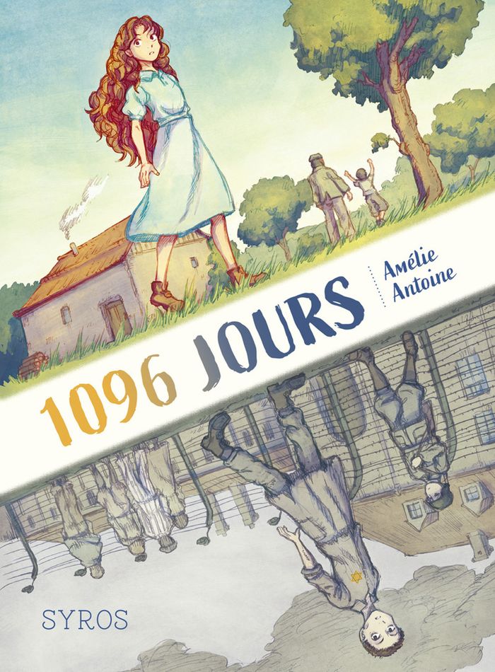 Couverture du livre « 1096 jours » de Amélie Antoine, librairie Les Contes Infusés à Corte