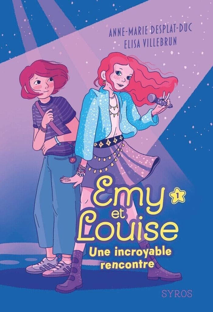 Couverture du livre « EMY ET LOUISE - TOME 01 UNE INCROYABLE RENCONTRE - VOL01 », librairie Les Contes Infusés à Corte