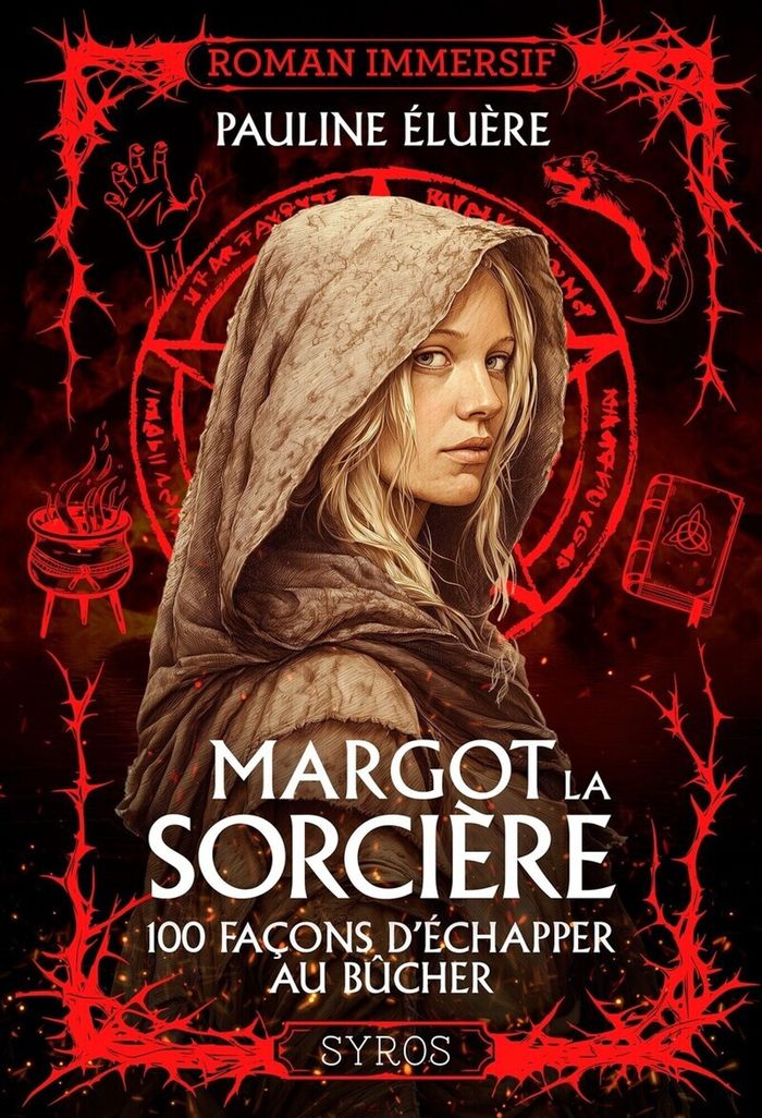 Couverture du livre « Margot la sorcière : 100 façons d'échapper au bûcher », librairie Les Contes Infusés à Corte