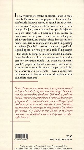 Quatrième de couverture de « À ma guise : chroniques, 1943-1947 »