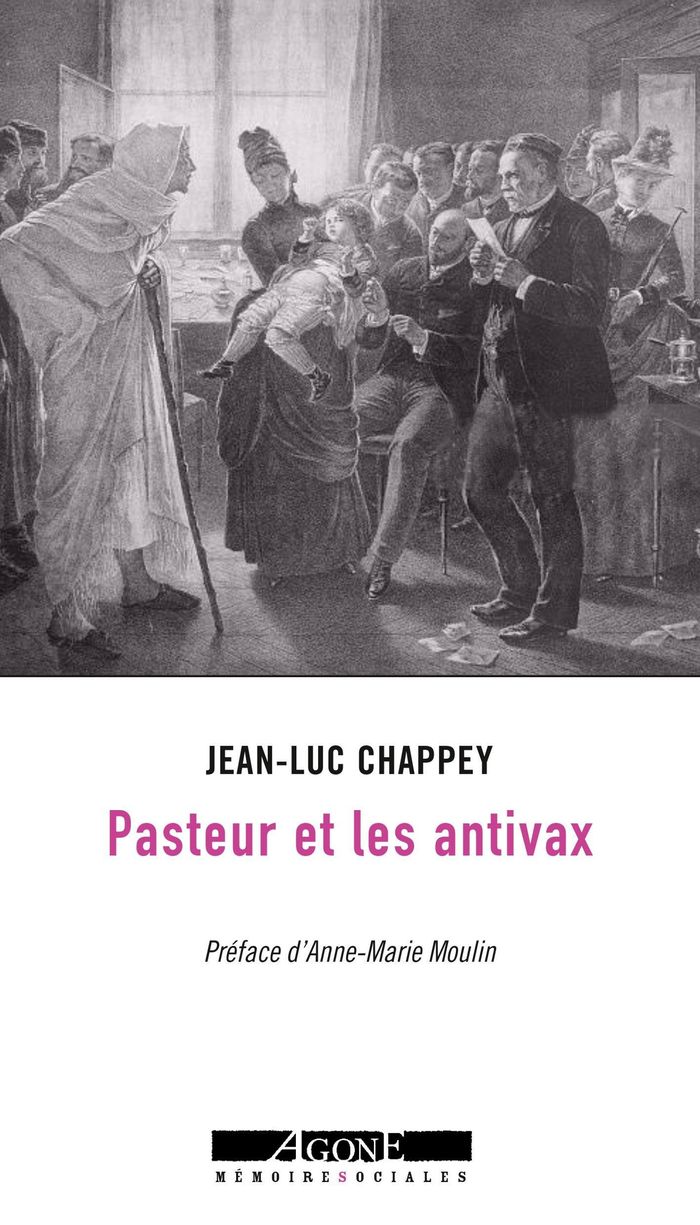 Couverture du livre « Pasteur et les antivax » de Jean-Luc Chappey, librairie Les Contes Infusés à Corte