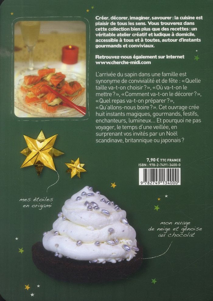 Quatrième de couverture de « MON SAPIN GOURMAND »