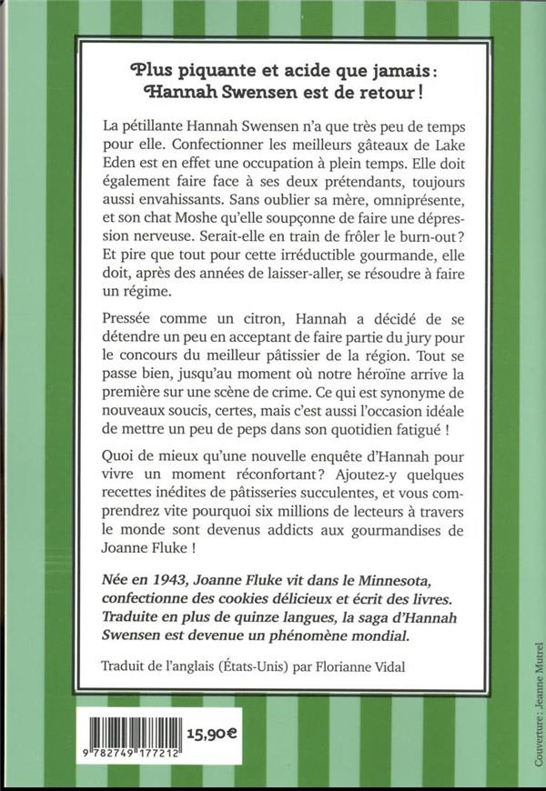 Quatrième de couverture de « Meurtres et tarte au citron vert »