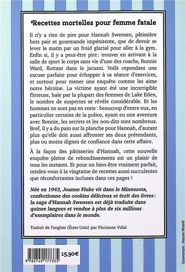 Quatrième de couverture de « Meurtres et choux à la crème »