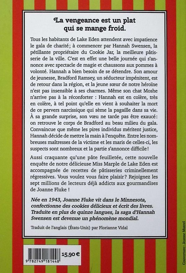 Quatrième de couverture de « Meurtres et chaussons aux pommes »