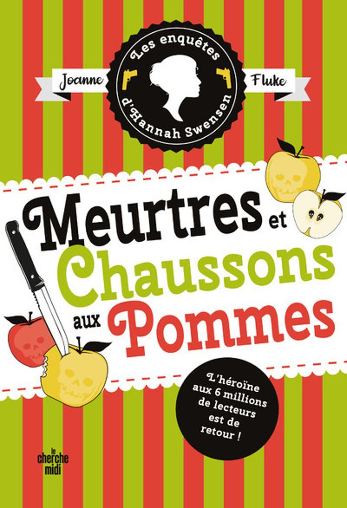 Couverture du livre « Meurtres et chaussons aux pommes » de Joanne Fluke, librairie Les Contes Infusés à Corte