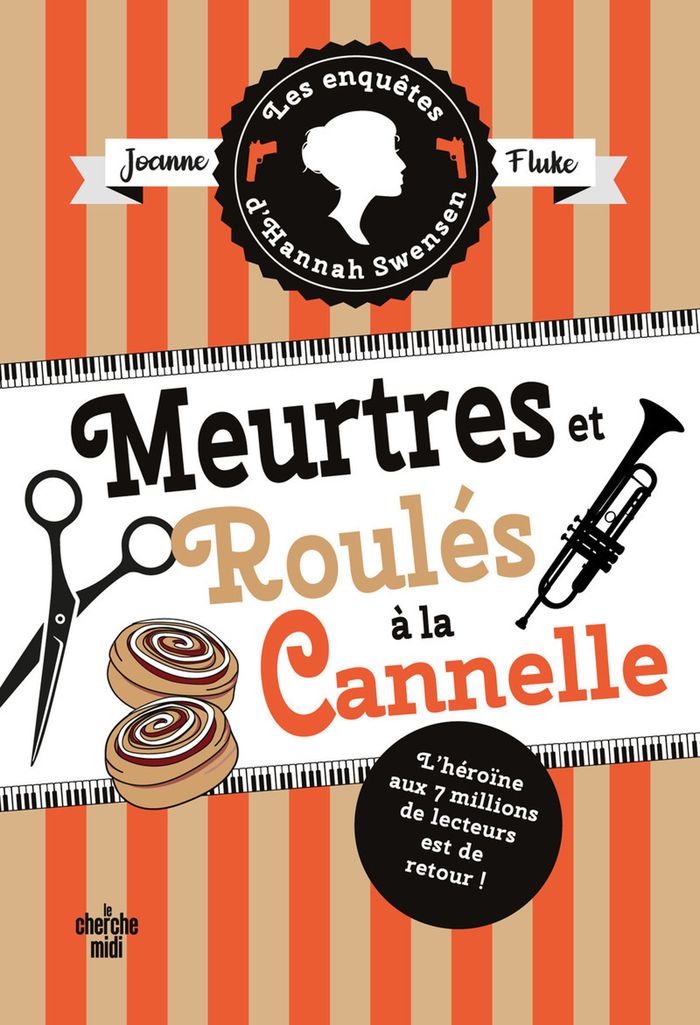 Couverture du livre « Meurtres et roulés à la cannelle » de Joanne Fluke, librairie Les Contes Infusés à Corte